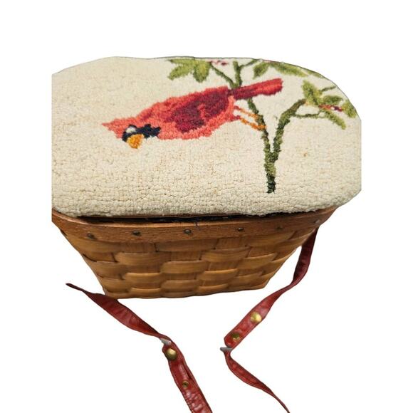 Vintage Cardinal Putney Basket purse for the bird lover - Picture 13 of 14